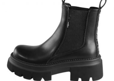 BUFFALO Μπότες- Μποτάκια MAVE CHELSEA - BLACK-1270155-BLACK - BUFFALO - 