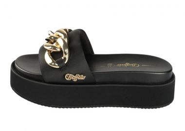 BUFFALO Slides - Παντόφλες NOA SLIDE CHAIN 2.0 - ΜΑΥΡΟ-1602258-BLACK - BUFFALO - 
