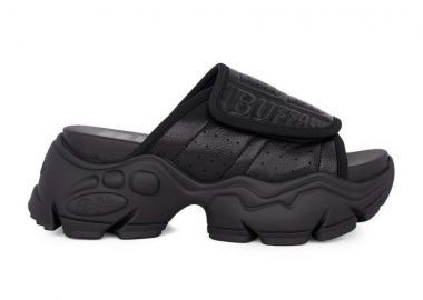 BUFFALO SLIDES γυναικεία BINARY POOL - Μαύρο-1602253-BLACK - BUFFALO - 