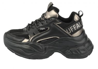 Buffalo Yuno One Γυναικεία Platform Sneakers - Μαύρα -1636645-BLACK - BUFFALO - 