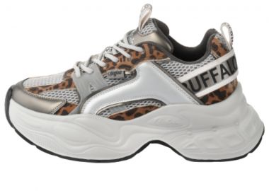 BUFFALO Yuno One Sneakers Γυναικεία Παπούτσια - Animal Print-1636647-SILVER - BUFFALO - 