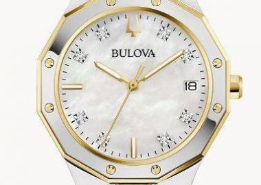 BULOVA Ladies Diamond Crystals - 98P234 Silver case with Stainless Steel Bracelet - Bulova - 
