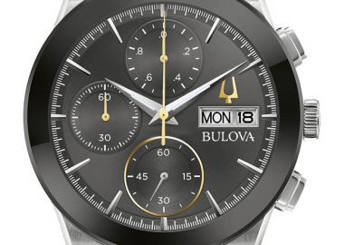 BULOVA Millennia Modern Chronograph - 96C149 Silver case with Stainless Steel Bracelet - Bulova - 