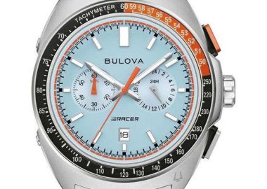 BULOVA Racer Chronograph - 98B432, Silver case with Stainless Steel Bracelet - Bulova - 