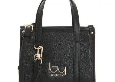 BYBYBLOS μαύρη τσάντα ώμου ARIANNA S - Byblos - 