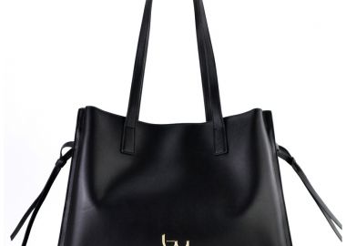 BYBYBLOS μαύρη τσάντα ώμου CALM 96B01 - Byblos - 