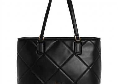 BYBYBLOS μαύρη τσάντα ώμου DORADO 35B04 - Byblos - 