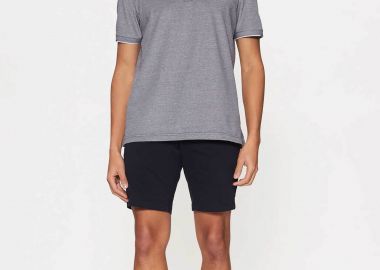 Calvin Klein ανδρική βερμούδα chino Slim Fit - K10K114063 Μπλε Σκούρο - CALVIN KLEIN - 