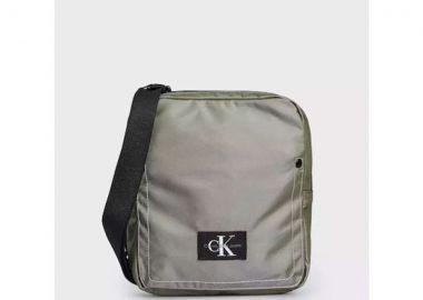 Calvin Klein Ανδρική Χιαστί Τσάντα K50K511029 Antlantic Taupe Πούρου - Calvin Klein - 
