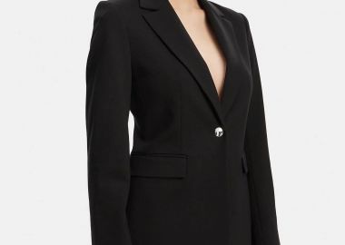 Calvin Klein γυναικείο σακάκι Slim Fit - LV044B491G Μαύρο - CALVIN KLEIN - 