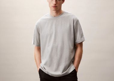 CALVIN KLEIN GYM T-SHIRT ΓΚΡΙ - CALVIN KLEIN PERFORMANCE - 