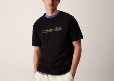 CALVIN KLEIN GYM T-SHIRT ΜΑΥΡΟ - CALVIN KLEIN PERFORMANCE - 