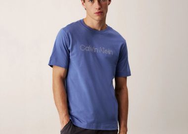 CALVIN KLEIN GYM T-SHIRT ΜΠΛΕ - CALVIN KLEIN PERFORMANCE - 