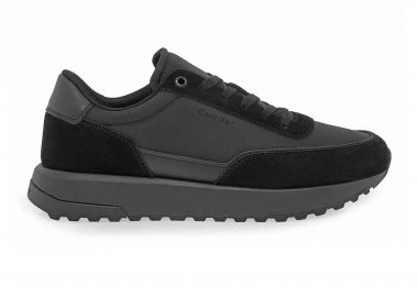 Calvin Klein Jeans ανδρικά sneakers με λογότυπο - HM0HM01714 Μαύρο - CALVIN KLEIN JEANS - 