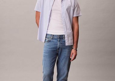 Calvin Klein Jeans ανδρικό τζιν παντελόνι πεντάτσεπο Tapered Fit 