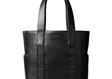 Calvin Klein Jeans γυναικεία τσάντα tote λογότυπο - LV04F3289G Μαύρο - CALVIN KLEIN JEANS - 