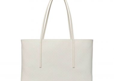 Calvin Klein Jeans γυναικεία τσάντα tote με all-over logo print - LV04F3266G Κρέμ - CALVIN KLEIN JEANS - 