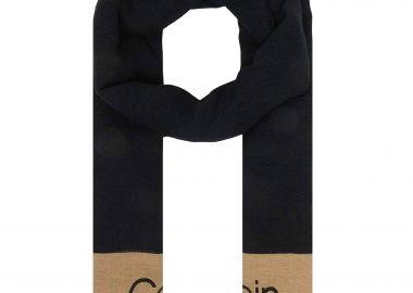 Calvin Klein Jeans γυναικείο φουλάρι με λογότυπο - LV04F9021G Μαύρο - CALVIN KLEIN JEANS - 