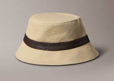 Calvin Klein Jeans γυναικείο καπέλο bucket με monogram - LV04F5070G Μπεζ - CALVIN KLEIN JEANS - 
