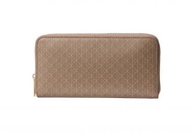 Calvin Klein Jeans γυναικείο πορτοφόλι με all-over monogram - LV04F1155G Μπεζ - CALVIN KLEIN JEANS - 