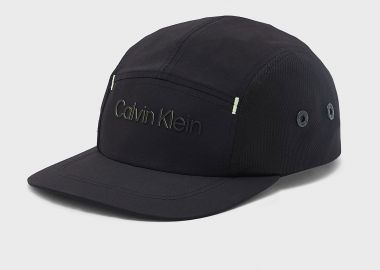 CALVIN KLEIN LOGO CAP ΜΑΥΡΟ - CALVIN KLEIN PERFORMANCE - 