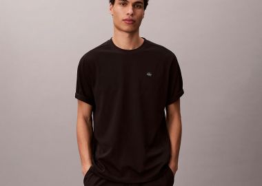 CALVIN KLEIN PERFORMANCE COTTON BLEND GYM T-SHIRT ΜΑΥΡΟ - CALVIN KLEIN PERFORMANCE - 