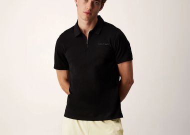 CALVIN KLEIN SPORT POLO ΜΑΥΡΟ - CALVIN KLEIN PERFORMANCE - 