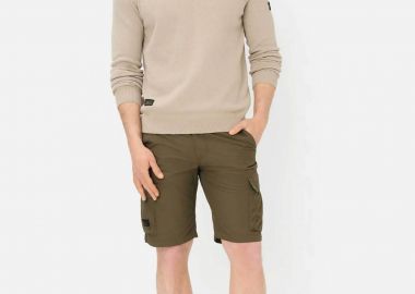 Camel Active ανδρική βερμούδα cargo Regular Fit - C261-496R16-7F23 Λαδί - CAMEL ACTIVE - 