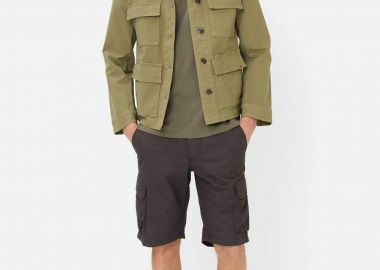 Camel Active ανδρική βερμούδα cargo Regular Fit - C261-496R16-7F23 Μαύρο - CAMEL ACTIVE - 