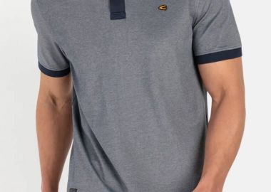 Camel Active Ανδρική Κοντομάνικη Polo Μπλούζα C241-409965-3P10 Σκούρο Γκρί - Camel Active - 