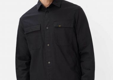 Camel Active ανδρικό overshirt με τσέπες Relaxed Fit - C261-409382-7S82 Μπλε Σκούρο - CAMEL ACTIVE - 