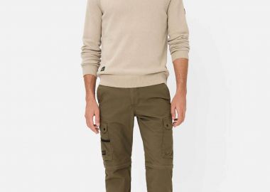 Camel Active ανδρικό παντελόνι cargo Relaxed Fit - C261-476X16-7F04 Λαδί - CAMEL ACTIVE - 