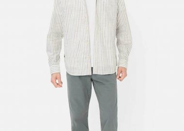 Camel Active ανδρικό παντελόνι chino Regular Fit - C261-477R14-7F02 Γκρι - CAMEL ACTIVE - 