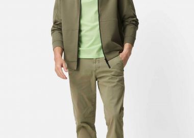 Camel Active ανδρικό παντελόνι chino Regular Fit - C261-477R14-7F02 Λαδί - CAMEL ACTIVE - 