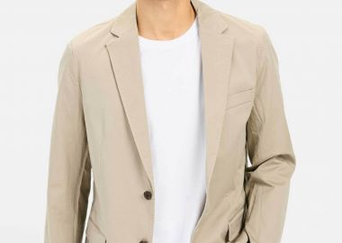 Camel Active ανδρικό σακάκι μονόχρωμο Regular Fit - C261NOS-442705-9I88 Μπεζ - CAMEL ACTIVE - 