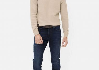 Camel Active ανδρικό τζιν παντελόνι πεντάτσεπο Slim Fit - C261NOS-488515-9554 Denim Blue Σκούρο - CAMEL ACTIVE - 