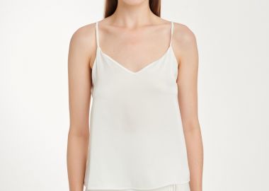 Camisole in White - Cutcuutur - 