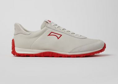Camper ανδρικά δερμάτινα sneakers με λογότυπο 