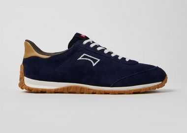 Camper ανδρικά δερμάτινα sneakers με λογότυπο 
