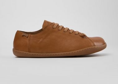 Camper ανδρικά δερμάτινα sneakers με λογότυπο 