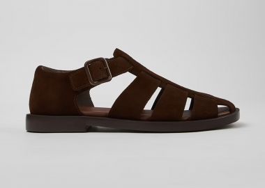 Camper ανδρικά δερμάτινα suede πέδιλα 