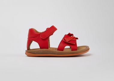 Camper βρεφικά δερμάτινα πέδιλα 