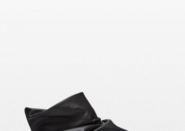 CAMPER x ISSEY MIYAKE Ανδρικό Μαύρο Black Leather Ankle Boots - CAMPER x ISSEY MIYAKE - 