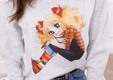 CANDY CANDY CUTE SWEATSHIRT - sense-shop - 