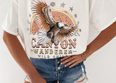 CANYON WHITE TSHIRT - sense-shop - 