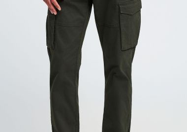 Cargo παντελόνι με cuffed τελείωμα Garage 55 - GARAGE 55 - 