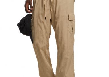 Cargo Παντελόνι Straight Leg Nylon TB6395 Urban Classics Concrete - Urban Classics - 