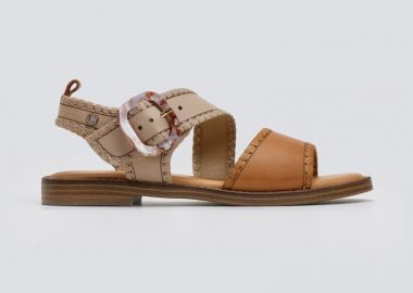 CARMELA Δερμάτινα σανδάλια - 162203 - Camel - CARMELA - 