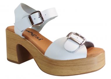 CARMESI Γυναικεία Παπούτσια Ανατομικά Δερμάτινα 24041 Λευκό - CARMESI - 