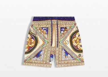 CASABLANCA Ανδρικό Πολύχρωμο Plafond Orne De Musique Shorts - CASABLANCA - 